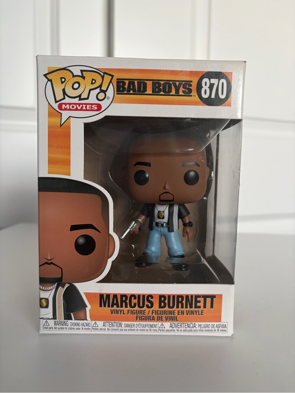 Funko Movies Bad Boys Marcus Burnett Vinyl Figure - Brown & Blue